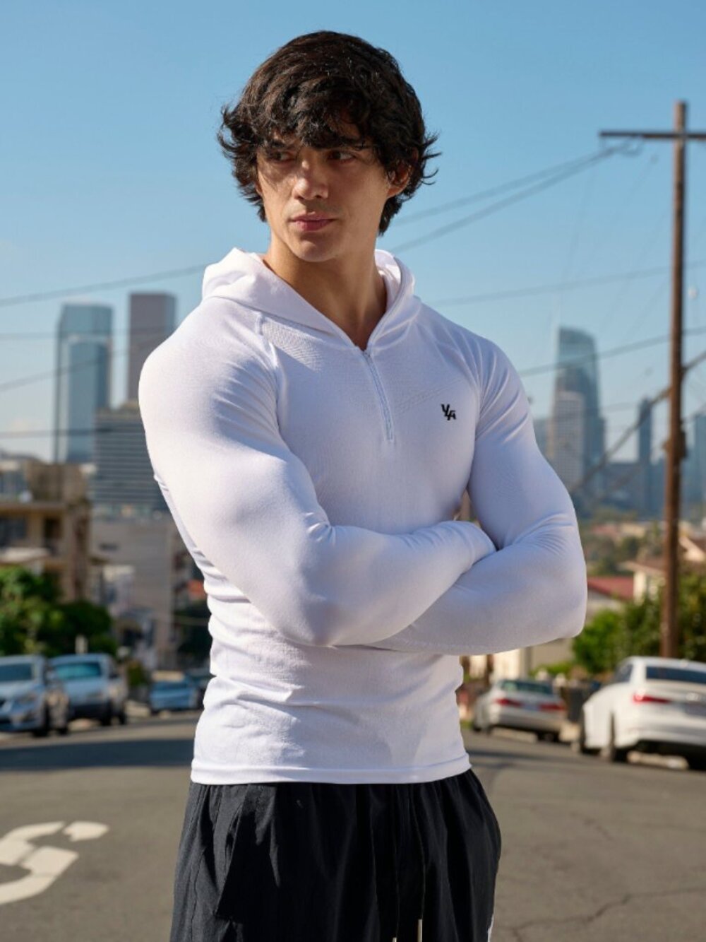 YoungLA 832 Supervillain Compression Hoodie